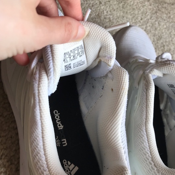 White Adidas Sneakers - Picture 4 of 8